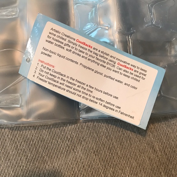 NWT The CoolSack wine bottle chiller & carrier - Picture 3 of 4